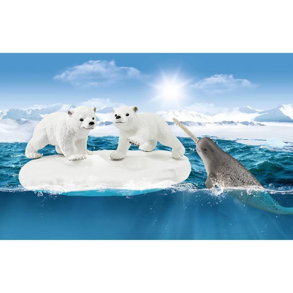 Schleich FIGURINE GLISSADE DES OURS POLAIRES 2 Schleich FIGURINE GLISSADE DES OURS POLAIRES – Image 2