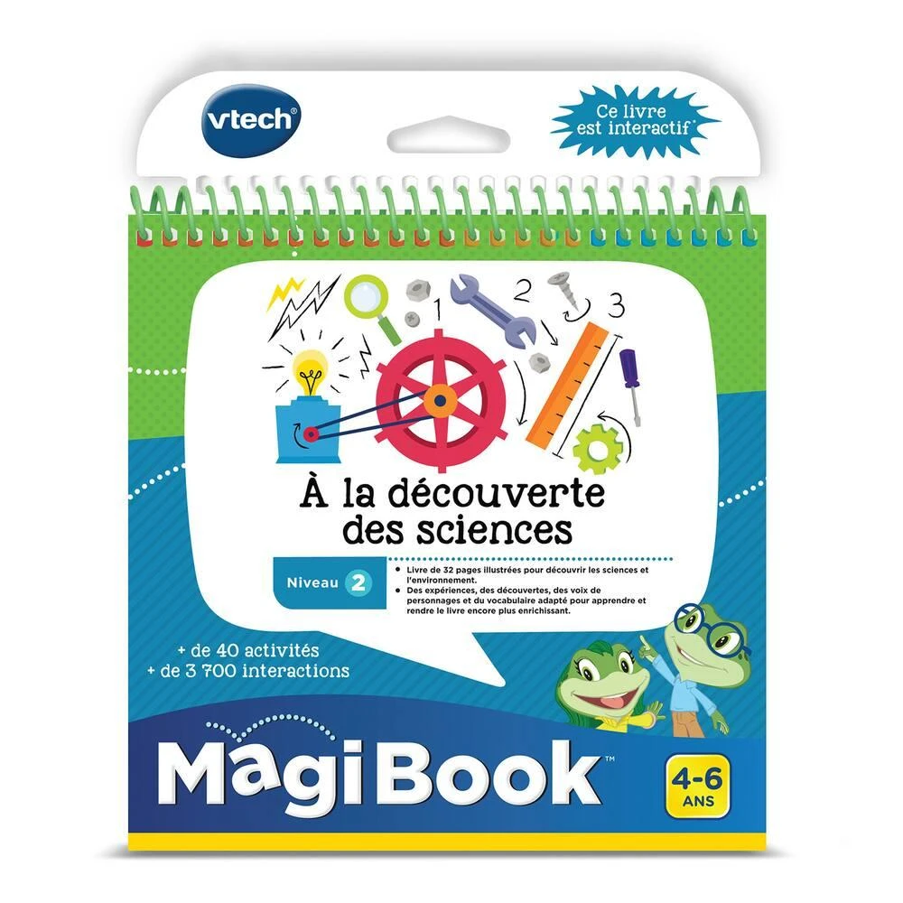 VTech LIVRE MAGIBOOK - A LA DECOUVERTE DES SCIENCES 1 VTech LIVRE MAGIBOOK - A LA DECOUVERTE DES SCIENCES