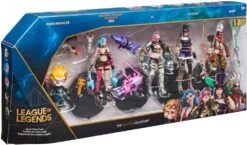 SPIN MASTER COFFRET 5 FIGURINES 10 CM ARCANE LEAGUE OF LEGENDS