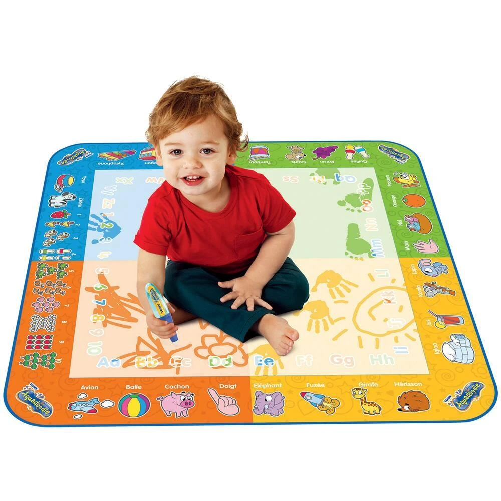 TAPIS AQUADOODLE 4 COULEURS 1 TAPIS AQUADOODLE 4 COULEURS