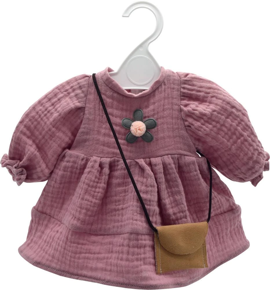 CERISE & CAPUCINE ONE WORLD ONE FUTURE - ENSEMBLE ROSE EN COTON BIO - 38 CM 1 CERISE & CAPUCINE ONE WORLD ONE FUTURE - ENSEMBLE ROSE EN COTON BIO - 38 CM