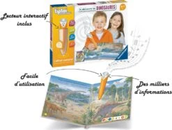 Ravensburger TIPTOI - COFFRET COMPLET LECTEUR INTERACTIF + LIVRE JE DECOUVRE LES DINOSAURES -Magasin De Jouets Intelligent 1d13a02ef0e1b56b86a34ac1a2bb40ec886f5a8a 41053872 05