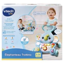 VTech ELEPHANTEAU TROTTINO -Magasin De Jouets Intelligent 21045807c40473c380992c481dbcabf19c27a0e3 02081866 03
