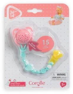 BB36 TETINE SONORE - COROLLE ACCESSOIRES 6 BB36 TETINE SONORE - COROLLE ACCESSOIRES -Magasin De Jouets Intelligent 274449ce20bbf31c4565907dc4a40deff88857b5 41055764 03