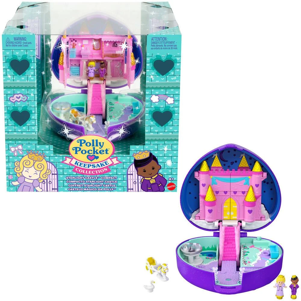 MATTEL POLLY POCKET - COFFRET CHATEAU ETOILE COLLECTOR 1 MATTEL POLLY POCKET - COFFRET CHATEAU ETOILE COLLECTOR