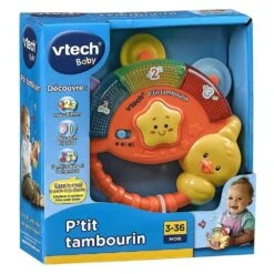 VTECH BABY - P'TIT TAMBOURIN 5 VTECH BABY - P'TIT TAMBOURIN -Magasin De Jouets Intelligent 35258525cc86342d54144a596602c9fc12be6259 02022777 03