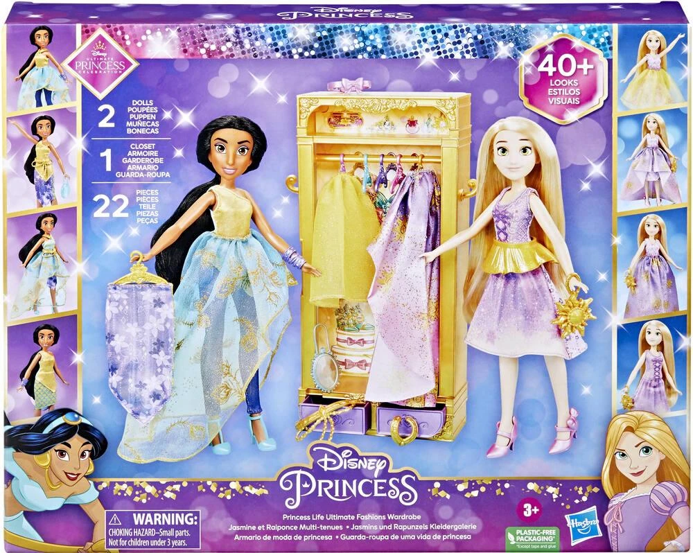 Hasbro DISNEY PRINCESSE - LE DRESSING DE JASMINE ET RAIPONCE 6 Hasbro DISNEY PRINCESSE - LE DRESSING DE JASMINE ET RAIPONCE – Image 6