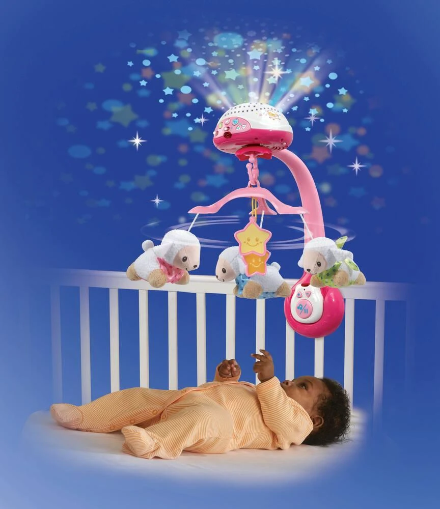 VTech LUMI MOBILE COMPTE-MOUTONS ROSE 2 VTech LUMI MOBILE COMPTE-MOUTONS ROSE – Image 2