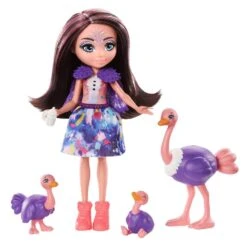 MATTEL POUPEE OFELIA AUTRUCHE + AUTRUCHE - ENCHANTIMALS
