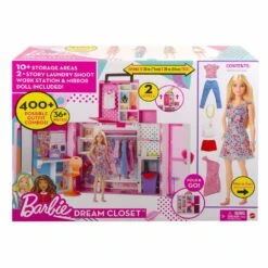 MATTEL POUPEE BARBIE ET COFFRET DRESSING DELUXE 9 MATTEL POUPEE BARBIE ET COFFRET DRESSING DELUXE -Magasin De Jouets Intelligent 37d76d50a3a5a40079b3ae86797aea53544c4baa 41010172 04