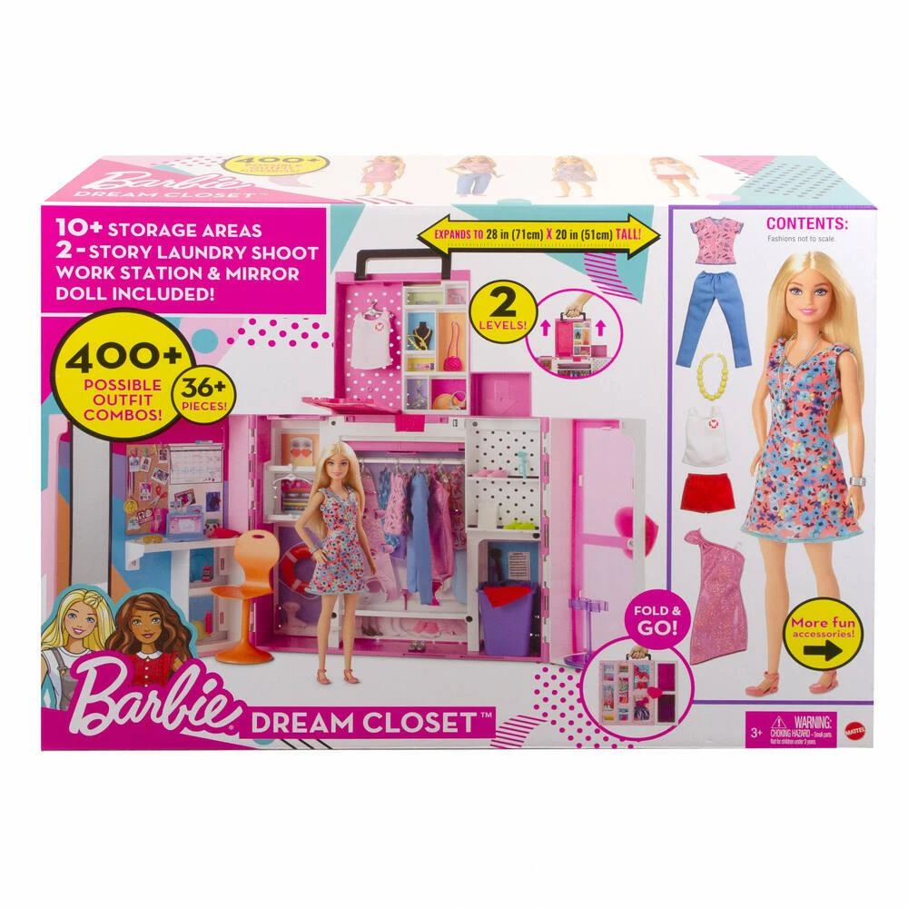 MATTEL POUPEE BARBIE ET COFFRET DRESSING DELUXE 4 MATTEL POUPEE BARBIE ET COFFRET DRESSING DELUXE – Image 4