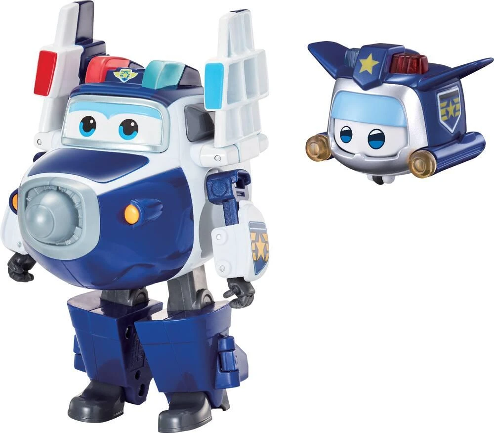 SUPER WINGS - FIGURINE TRANSFORMING SUPERCHARGE 12 CM + SUPER PETS 4 SUPER WINGS - FIGURINE TRANSFORMING SUPERCHARGE 12 CM + SUPER PETS – Image 4