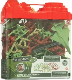 BOITE DE JEU SOLDATS - 104 PIECES