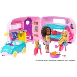 MATTEL POUPEE BARBIE CHELSEA ET SA CARAVANE -Magasin De Jouets Intelligent 42d14d4b3f32789797b0e4aadce4425486c3d35a 12064635 05