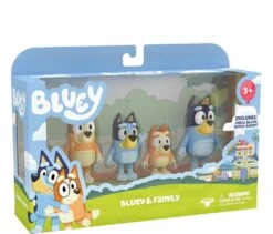 Moose BLUEY - PACK FAMILLE 4 FIGURINES