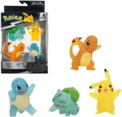 Bandai POKEMON - COFFRET DE 4 FIGURINES - 7 CM