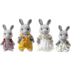Sylvanian Families FAMILLE LAPIN GRIS - SYLVANIAN FAMILLES