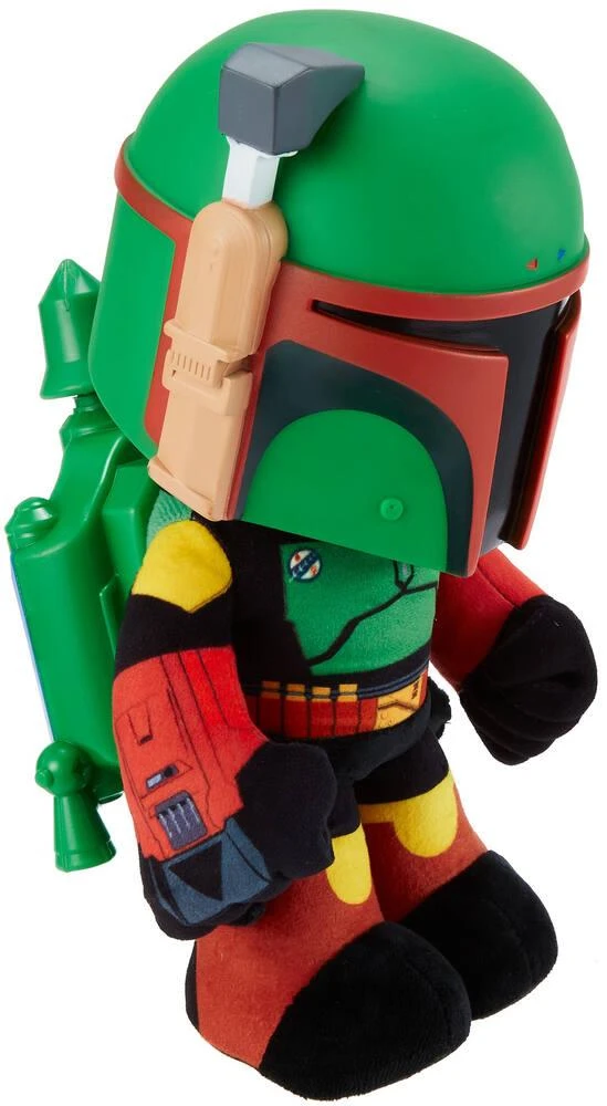 MATTEL PELUCHE BOBA FETT STAR WARS FONCTION 30CM 2 MATTEL PELUCHE BOBA FETT STAR WARS FONCTION 30CM – Image 2
