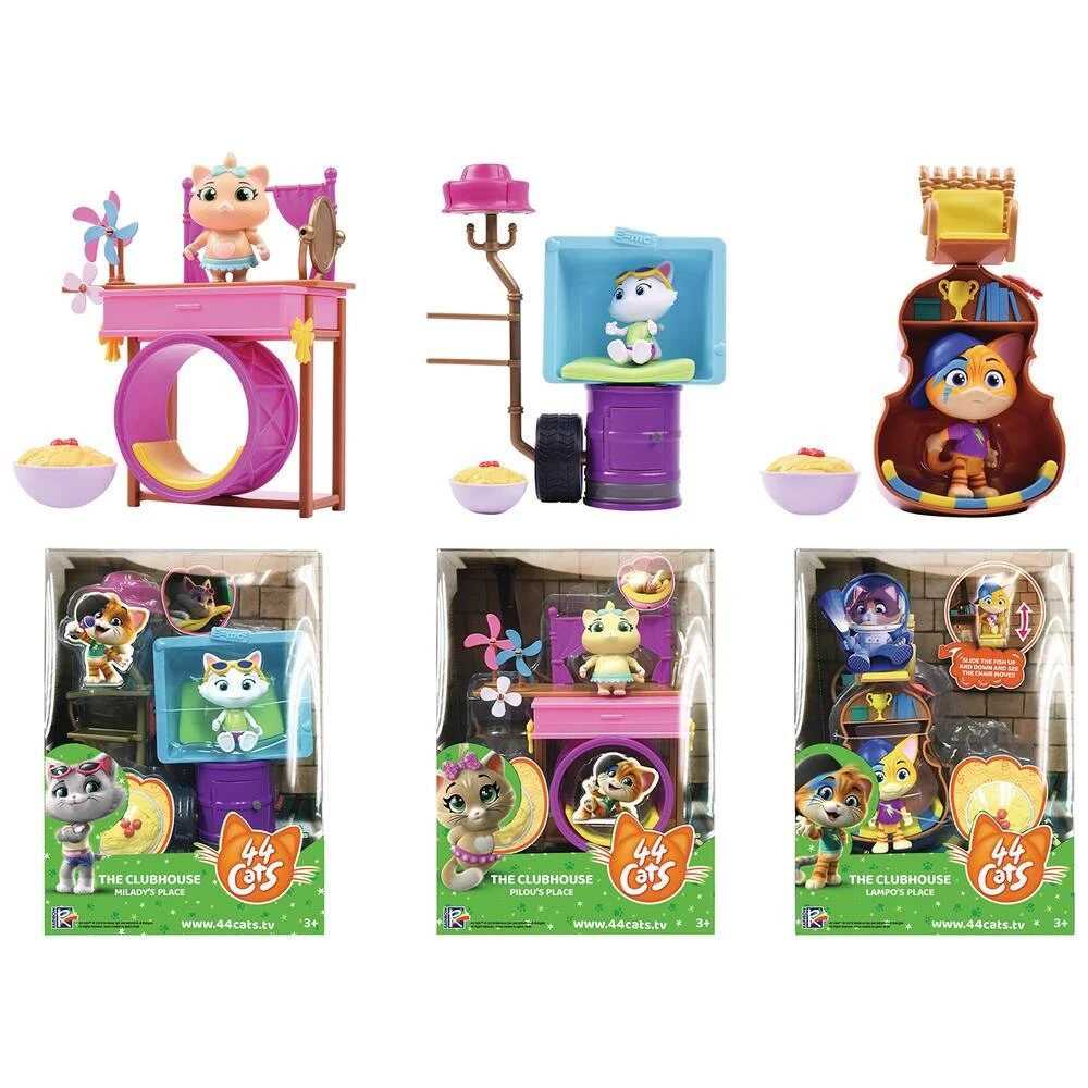 SMOBY PLAYSET DELUXE - 44 CHATS 1 SMOBY PLAYSET DELUXE - 44 CHATS