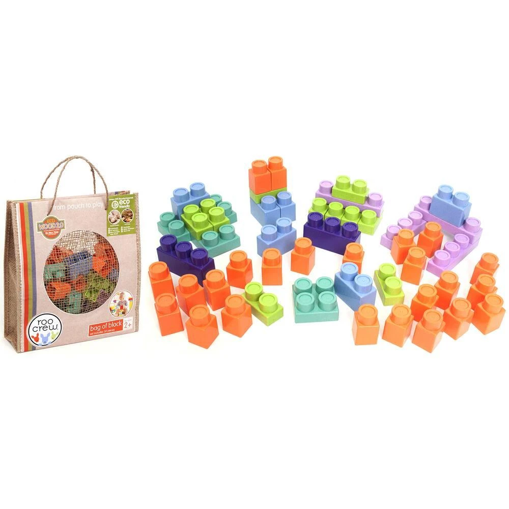 SAC BRIQUES DE CONSTRUCTION 50 PIECES 1 SAC BRIQUES DE CONSTRUCTION 50 PIECES