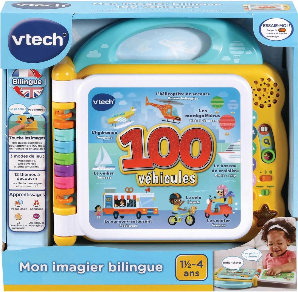 VTech MON IMAGIER BILINGUE - 100 VÉHICULES 1 VTech MON IMAGIER BILINGUE - 100 VÉHICULES