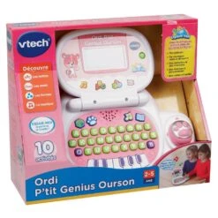 VTech ORDI P'TIT GENIUS OURSON ROSE -Magasin De Jouets Intelligent 553c9a7bdbc4ec13cf47769596c3970fc6a1011d 02024451 04