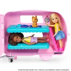 MATTEL POUPEE BARBIE CHELSEA ET SA CARAVANE -Magasin De Jouets Intelligent 563c9757e46cbcf1e621b148b8511605582f462d 12064635 04