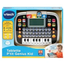 VTech TABLETTE P'TIT GENIUS KID NOIRE 7 VTech TABLETTE P'TIT GENIUS KID NOIRE -Magasin De Jouets Intelligent 57a99a6170594ac56357132dc3282234f60e6164 04071891 04