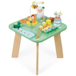 Janod TABLE D'ACTIVITÉS JOLIE PRAIRIE - EN BOIS -Magasin De Jouets Intelligent 5a7b42587c8b2a7bee11044b87a442e383bcf3c1 02082380 03