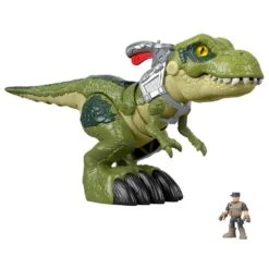 MATTEL JURASSIC WORLD - FIGURINE DINOSAURE T-REX MEGA MACHOIRE