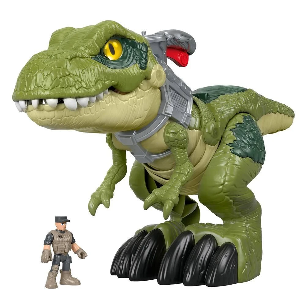 MATTEL JURASSIC WORLD - FIGURINE DINOSAURE T-REX MEGA MACHOIRE 2 MATTEL JURASSIC WORLD - FIGURINE DINOSAURE T-REX MEGA MACHOIRE – Image 2