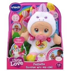 VTech LITTLE LOVE - POUPON PAILLETTE LICORNE ARC-EN-CIEL 30 CM 5 VTech LITTLE LOVE - POUPON PAILLETTE LICORNE ARC-EN-CIEL 30 CM -Magasin De Jouets Intelligent 5d687aea90e019c6de809c59c9d566aecfc889ce 10040642 03