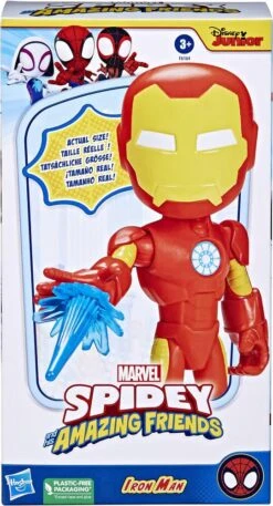 Hasbro SPIDEY MEGA FIGURINE IRON MAN 23 CM -Magasin De Jouets Intelligent 5eac1387719d0bed8a71e1d7843d1fc34b5963dd 41109225 05