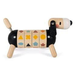 Janod CHIEN FORMES ET COULEURS - EN BOIS -Magasin De Jouets Intelligent 6157a57b0c4cdaced2d6bd44a036908ea46b136d 04061477 04