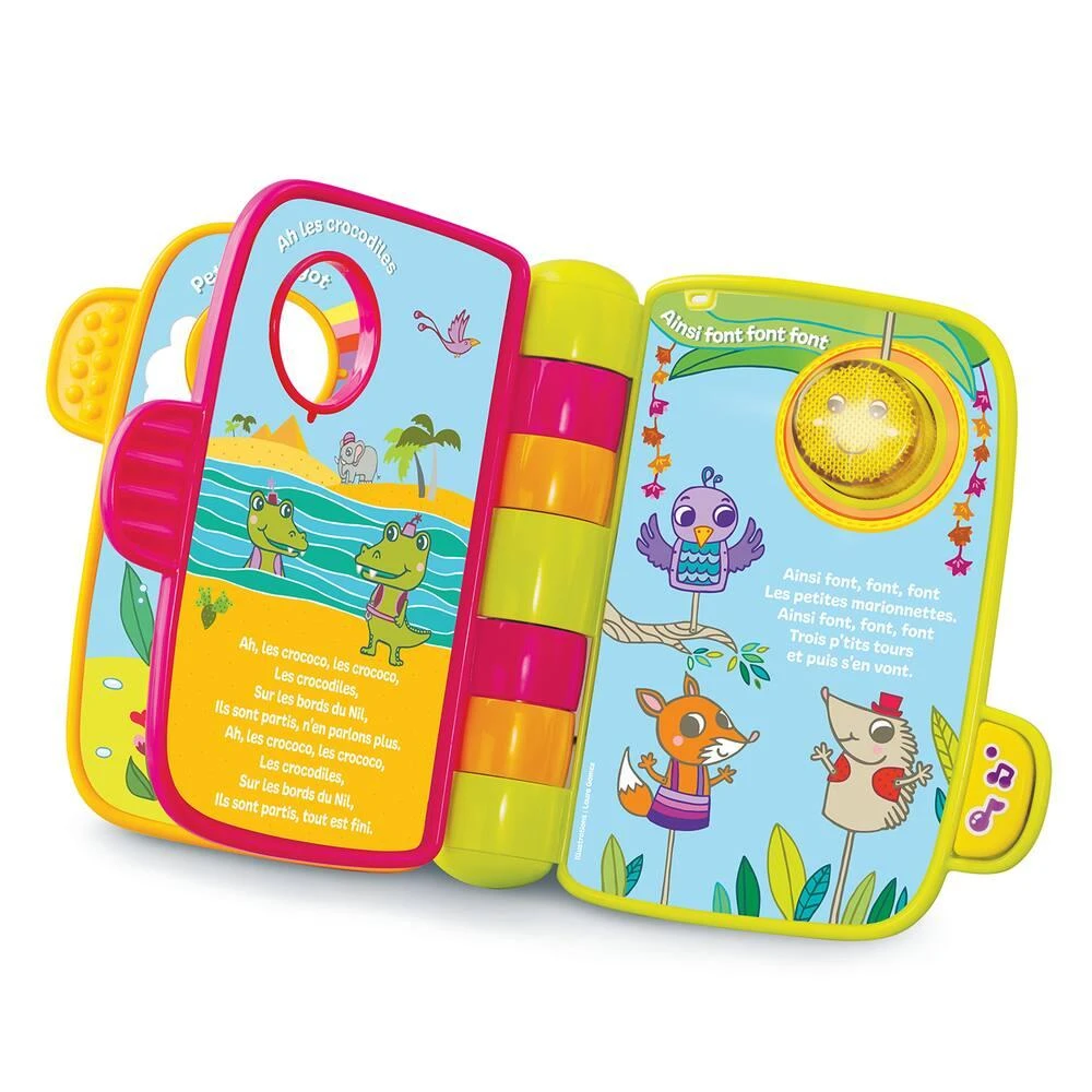 VTech P'TIT LIVRE ENCHANTÉ - MES PREMIÈRES COMPTINES 1 VTech P'TIT LIVRE ENCHANTÉ - MES PREMIÈRES COMPTINES