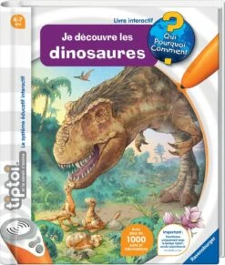 Ravensburger TIPTOI - COFFRET COMPLET LECTEUR INTERACTIF + LIVRE JE DECOUVRE LES DINOSAURES -Magasin De Jouets Intelligent 6426bbaf75b4f79494acc66b5def46b83cdb5706 41053872 06