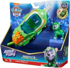 SPIN MASTER VEHICULE + FIGURINE ROCKY AQUA PUPS LA PAT' PATROUILLE -Magasin De Jouets Intelligent 6565e50d32b844ebcbc268d191d9b137fa301ec0 41103089 06