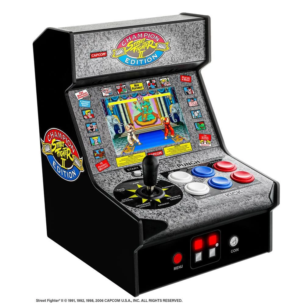 MICRO PLAYER MY ARCADE STREET FIGHTER II CHAMPION EDITION 1 MICRO PLAYER MY ARCADE STREET FIGHTER II CHAMPION EDITION