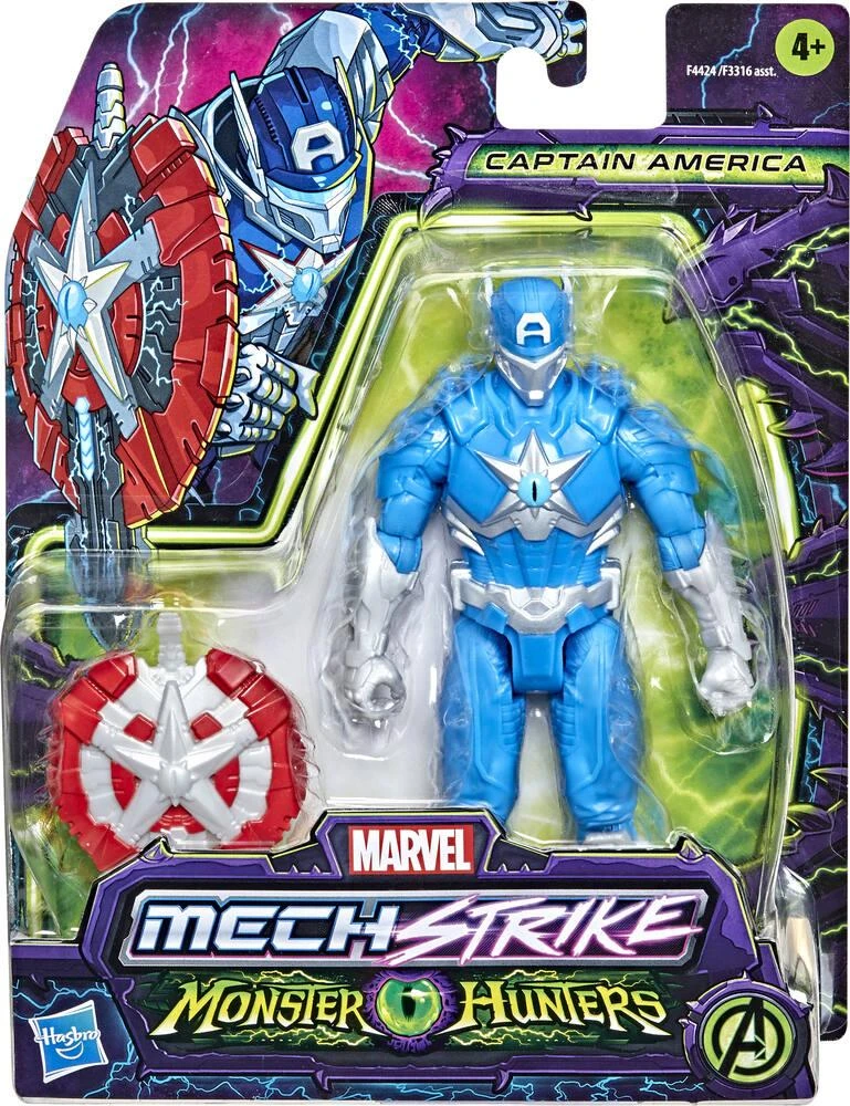 Hasbro AVENGERS MONSTER HUNTERS CAPTAIN AMERICA 3 Hasbro AVENGERS MONSTER HUNTERS CAPTAIN AMERICA – Image 3