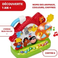 CHICCO MA FERME EDUCATIVE BILINGUE -Magasin De Jouets Intelligent 6f8cf0ea555c9d19f749ea0a9e78edccc7d56344 02081636 05