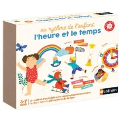 Nathan AU RYTHME DE L'ENFANT L'HEURE ET LE TEMPS -Magasin De Jouets Intelligent 746b85ae5921377a2efd2f804923442bb9c2abb5 04061541 03