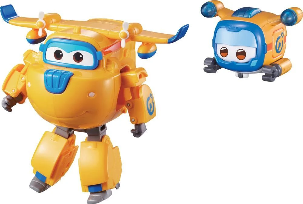 SUPER WINGS - FIGURINE TRANSFORMING SUPERCHARGE 12 CM + SUPER PETS 2 SUPER WINGS - FIGURINE TRANSFORMING SUPERCHARGE 12 CM + SUPER PETS – Image 2