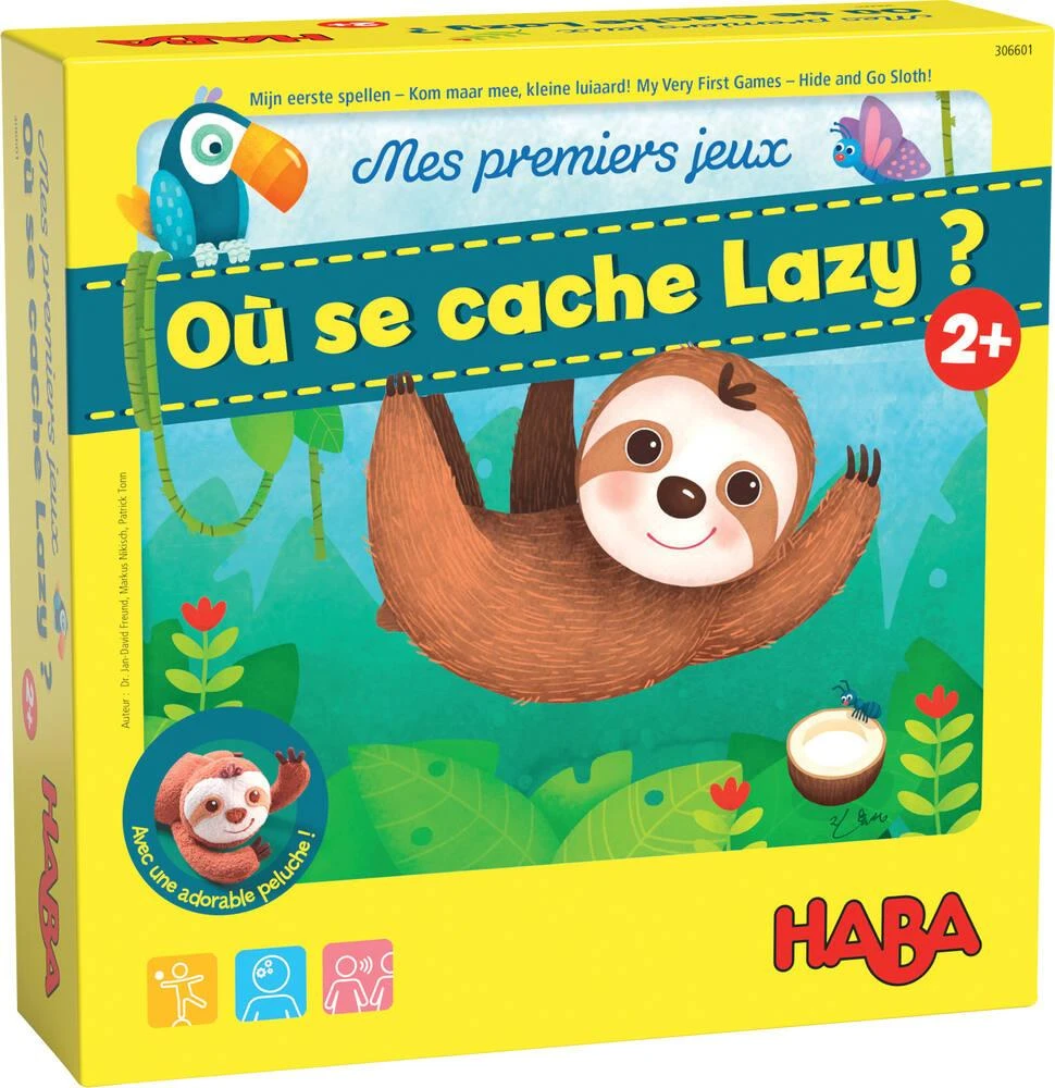 Haba MES PREMIERS JEUX - OU SE CACHE LASY 1 Haba MES PREMIERS JEUX - OU SE CACHE LASY