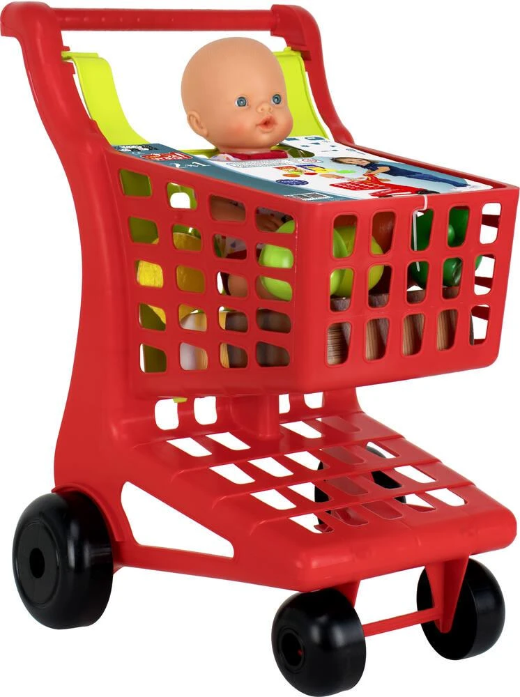 CHARIOT GARNI AVEC POUPON 1 CHARIOT GARNI AVEC POUPON