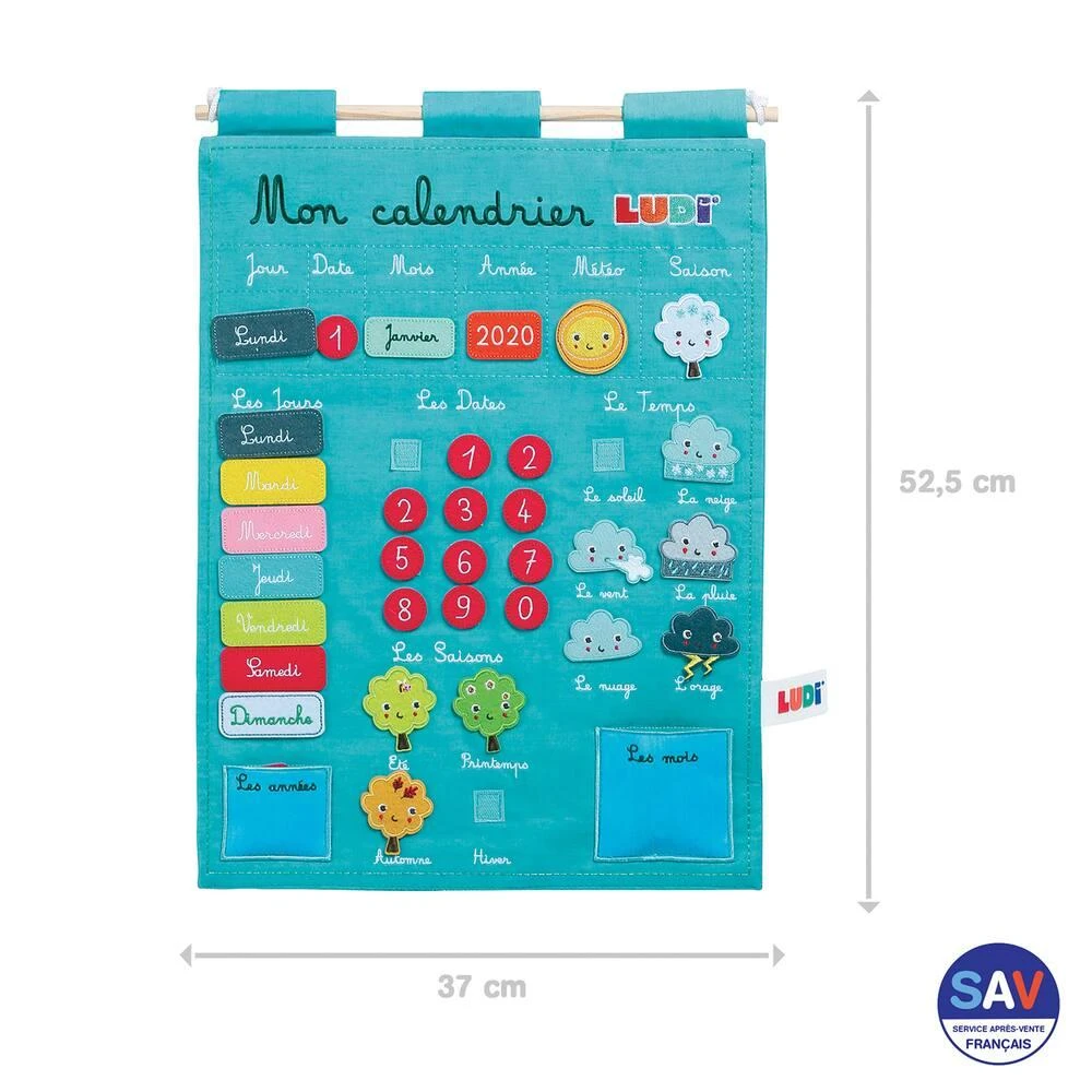 CALENDRIER BASIC BLEU 5 CALENDRIER BASIC BLEU – Image 5