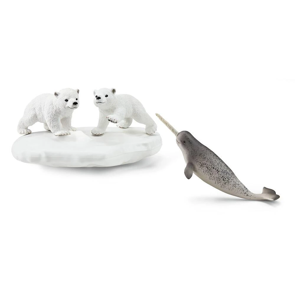 Schleich FIGURINE GLISSADE DES OURS POLAIRES 1 Schleich FIGURINE GLISSADE DES OURS POLAIRES