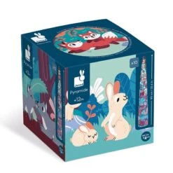 Janod PYRAMIDE RONDE LES ANIMAUX DE LA FORÊT - EN CARTON -Magasin De Jouets Intelligent 80f699b272f01316e472313e55ae3b3603f191ac 02082021 04