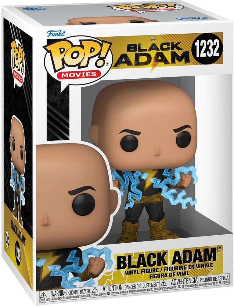 FUNKO POP FIGURINE BLACK ADAM AVEC FOUDRE - BLACK ADAM 2 FUNKO POP FIGURINE BLACK ADAM AVEC FOUDRE - BLACK ADAM – Image 2
