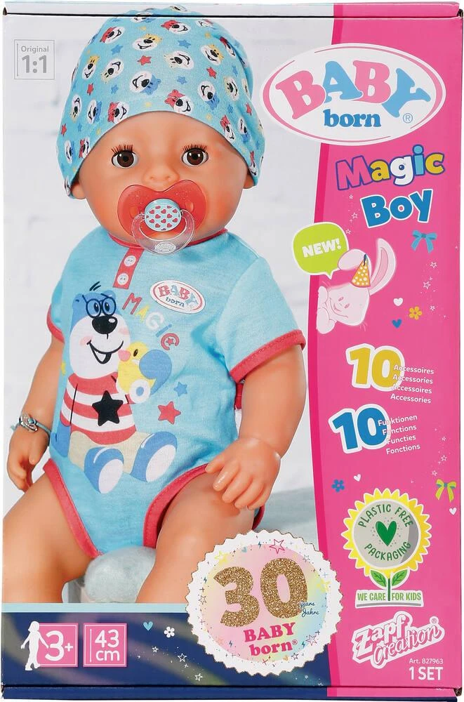 Zapf Creation BABY BORN - ZAPF MAGIC BOY 43 CM 2 Zapf Creation BABY BORN - ZAPF MAGIC BOY 43 CM – Image 2