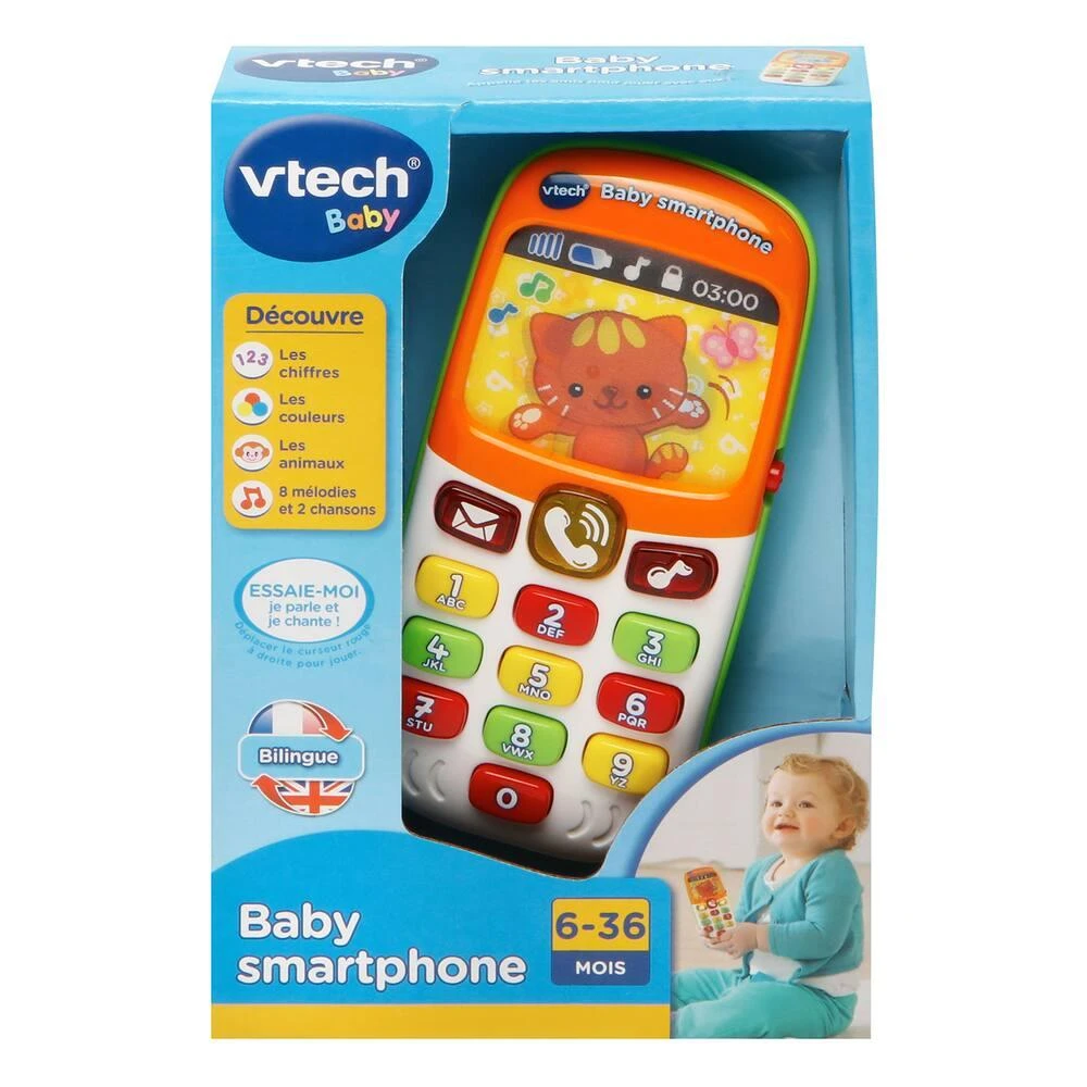 VTECH BABY - BABY SMARTPHONE BILINGUE 3 VTECH BABY - BABY SMARTPHONE BILINGUE – Image 3
